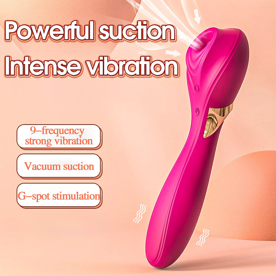 XUNAN 女用吸盘震动棒