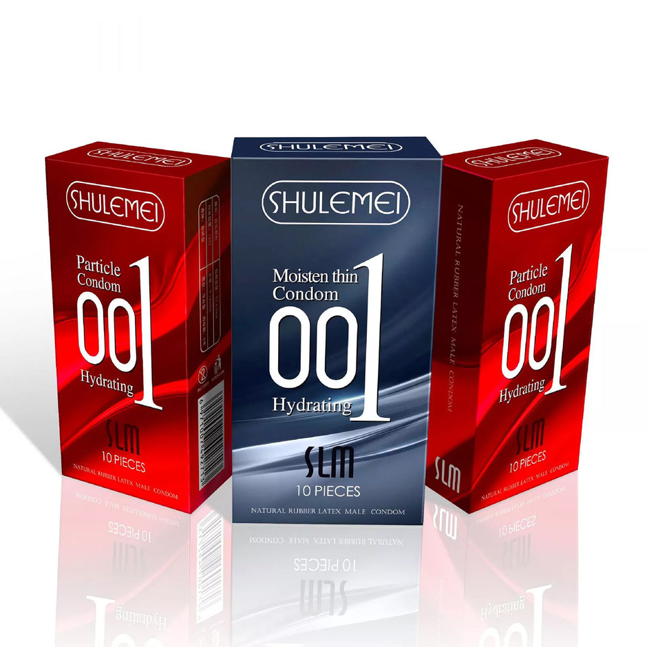 XUNAN Hyaluronic Acid 001 Textured Delay Condoms