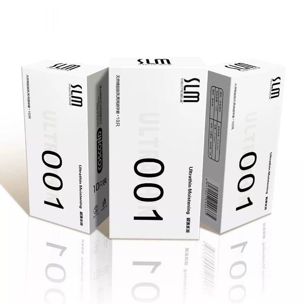 XUNAN Hyaluronic Acid 001 Zero Feel Ultra-Thin Condoms