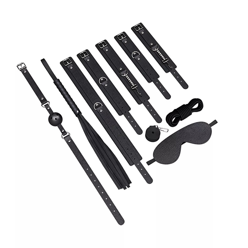 XUNAN SM Bondage Restraint Kit 8-Piece / 11-Piece Set