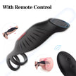 XUNAN Remote Control Vibrating Cock Ring for Couples