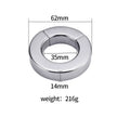 XUNAN Stainless Steel Scrotum Weight Ring for Men