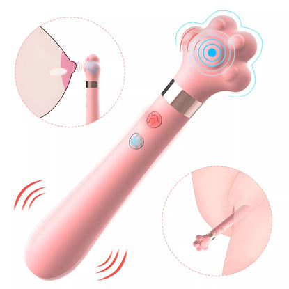 XUNAN Cat Paw C-Spot Vibrator with Tapping & Vibration