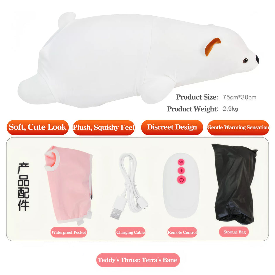 XUNAN Inflatable Love Pillow with Realistic Dildo for Women