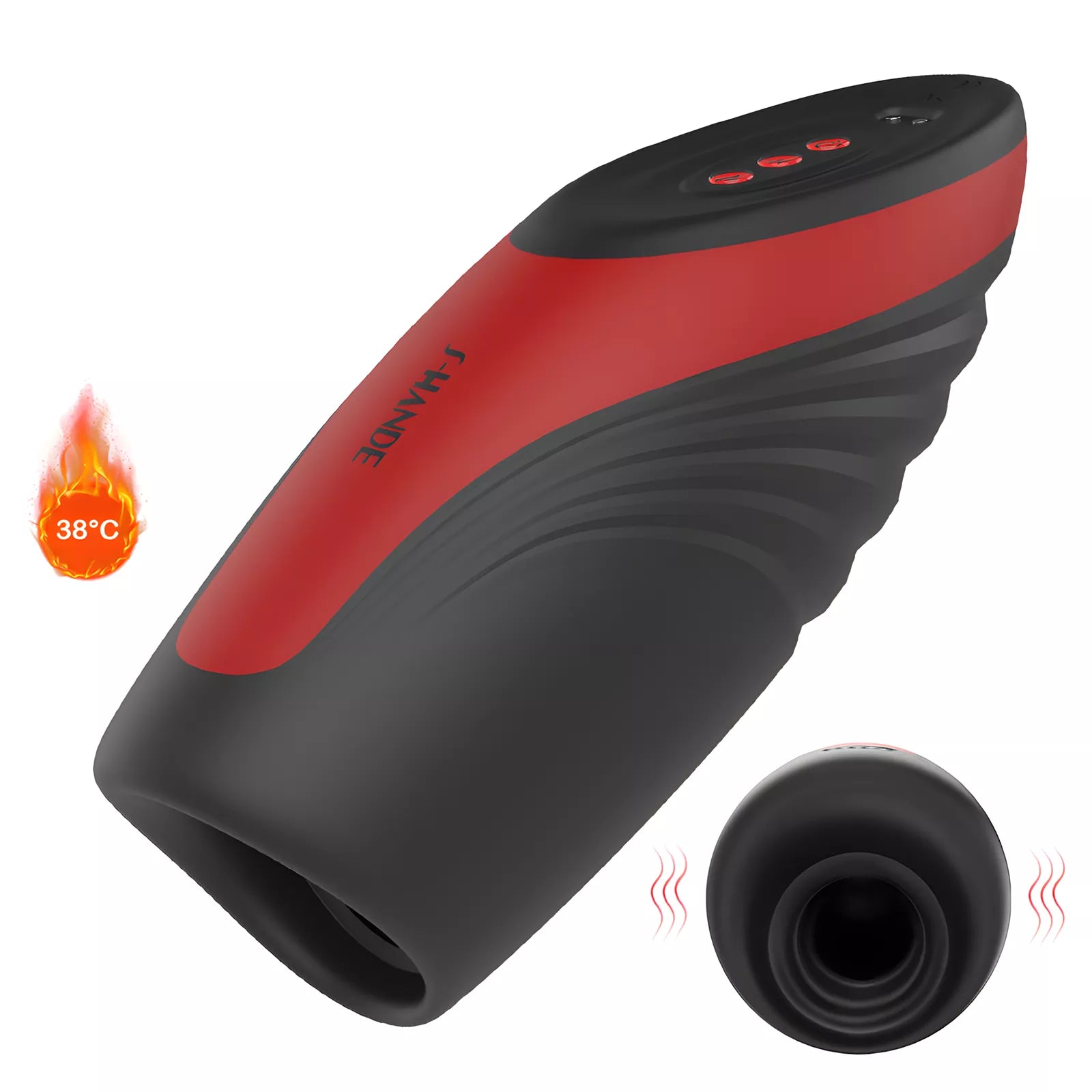 XUNAN Electric Heated Automatic Masturbation Cup for Men