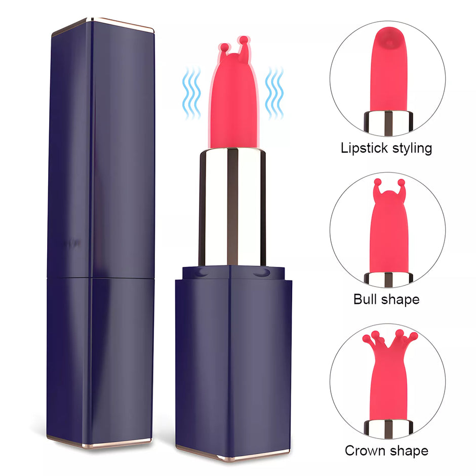 XUNAN Lipstick Vibrator Waterproof Mini Bullet for Women
