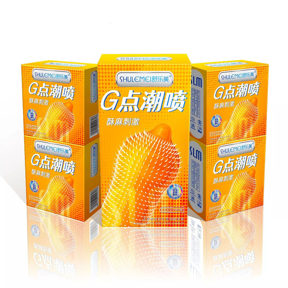 XUNAN G-Spot Intense Textured Condoms with Hyaluronic Acid