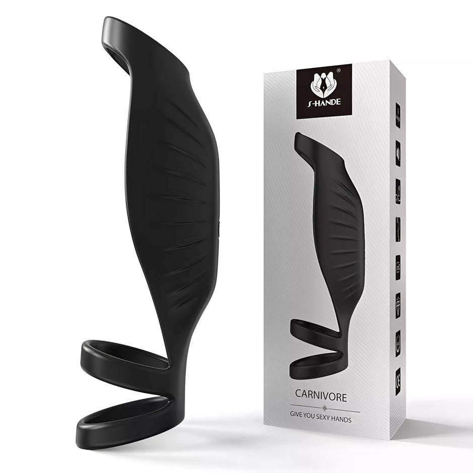 XUNAN Remote Control Vibrating Cock Ring for Couples