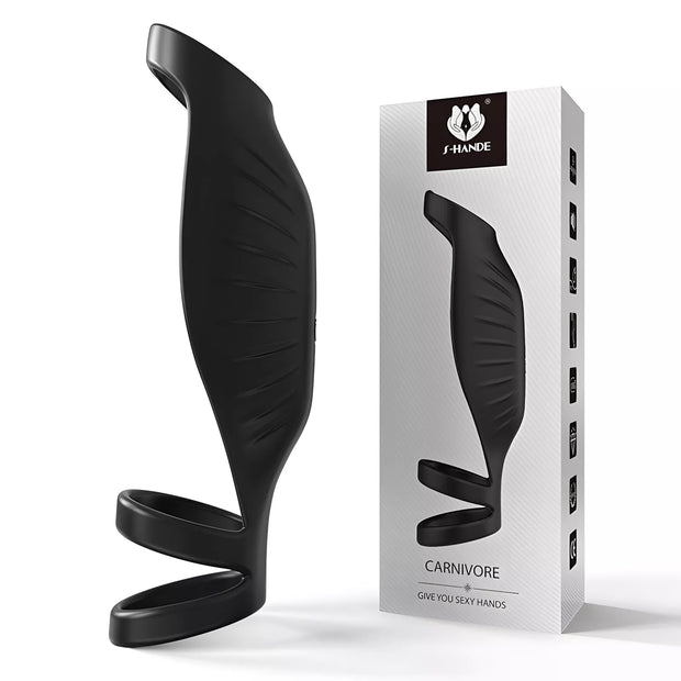 XUNAN Remote Control Vibrating Cock Ring for Couples