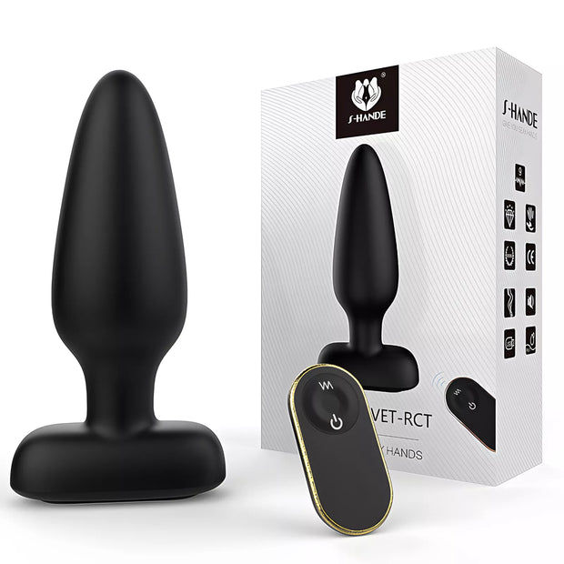XUNAN Remote Control Anal Plug for Couples