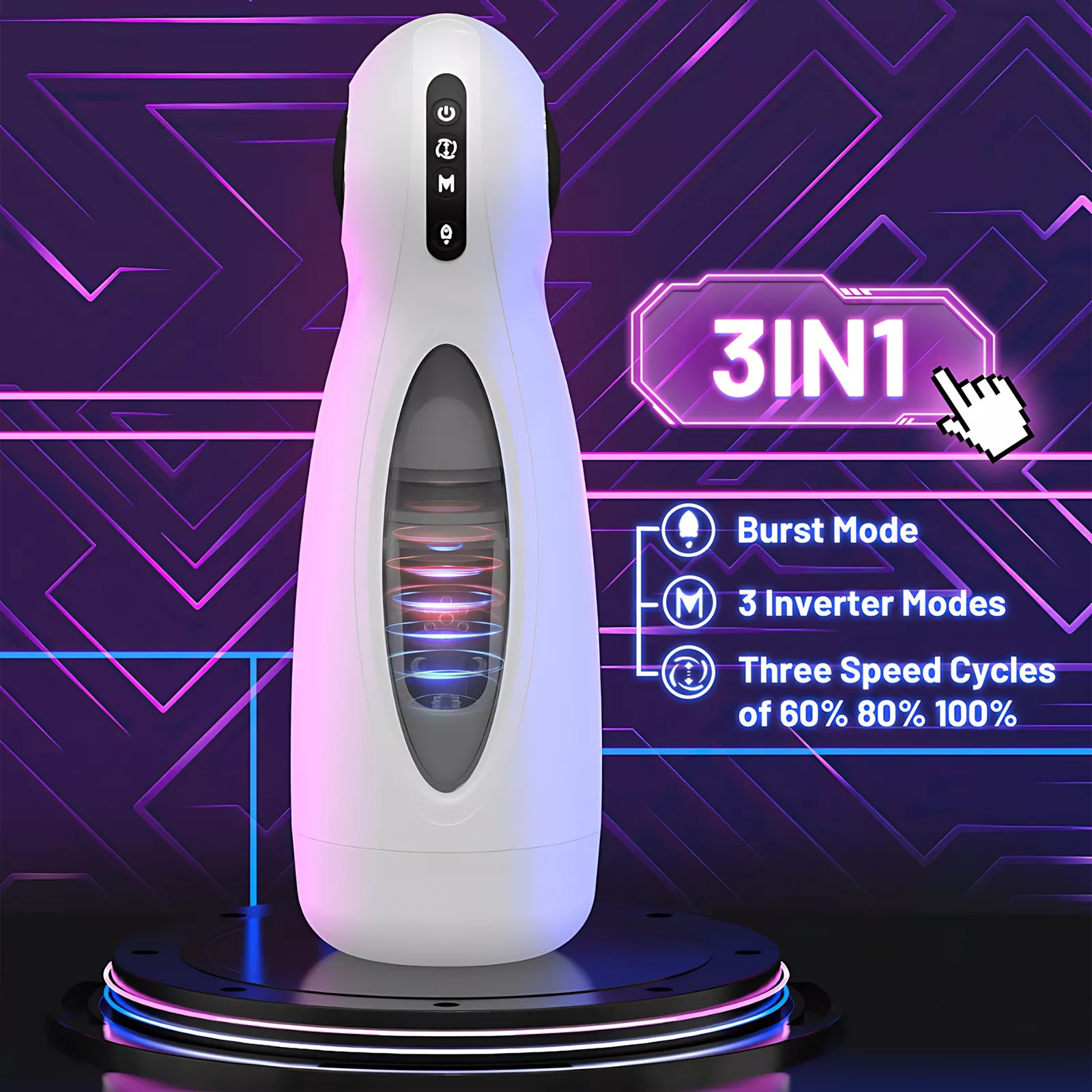 XUNAN Automatic Thrusting Male Masturbator