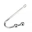 XUNAN Stainless Steel Double Bead Anal Hook