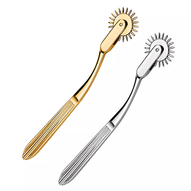 XUNAN Stainless Steel Wartenberg Wheel Teasing Stick