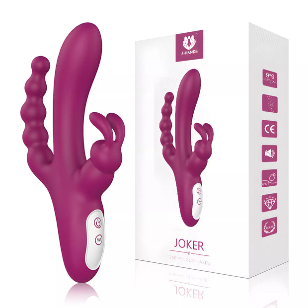 XUNAN Triple Stimulation Swing Vibrator for Women