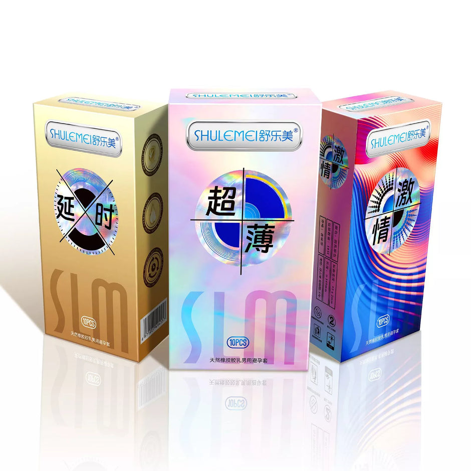 XUNAN Hyaluronic Acid Passion Series Ultra-Thin Condoms