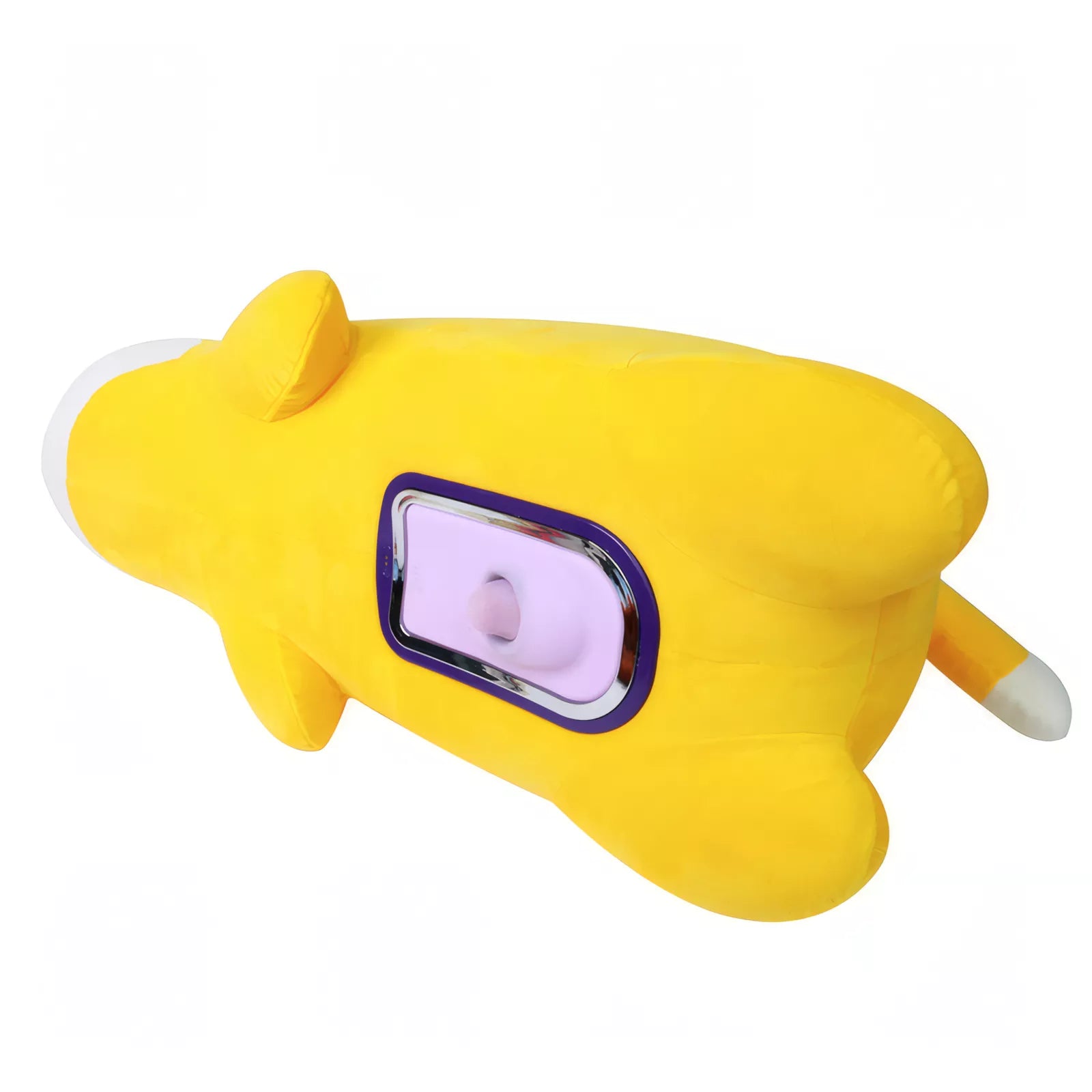 XUNAN Mini Automatic Telescopic Dildo Plush Toy for Women