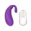 XUNAN Remote Control Purple Eggplant G-Spot Panty Vibrator