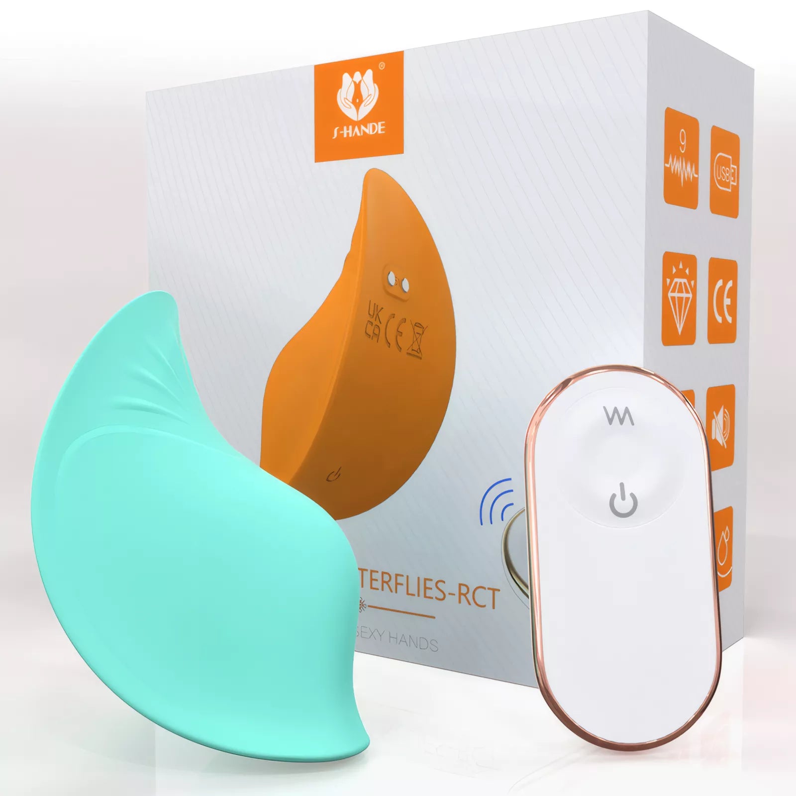 XUNAN Wearable Remote Control Vibrator Egg for Women