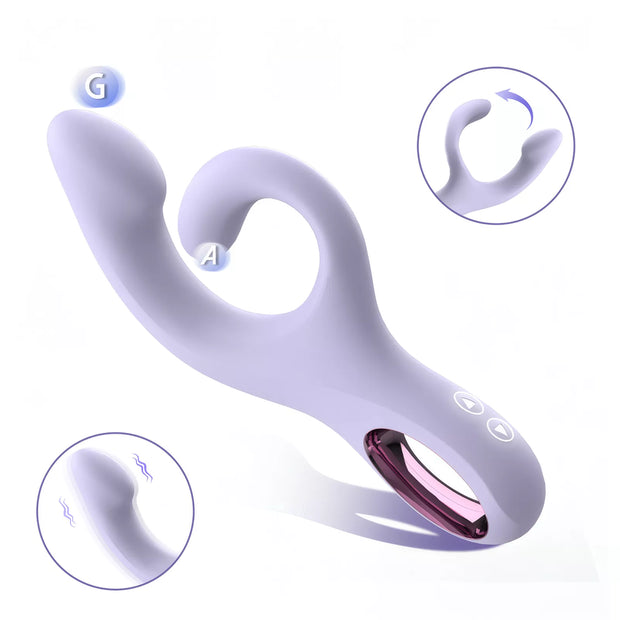 XUNAN Ultra Soft Powerful G-Spot Vibrator for Women