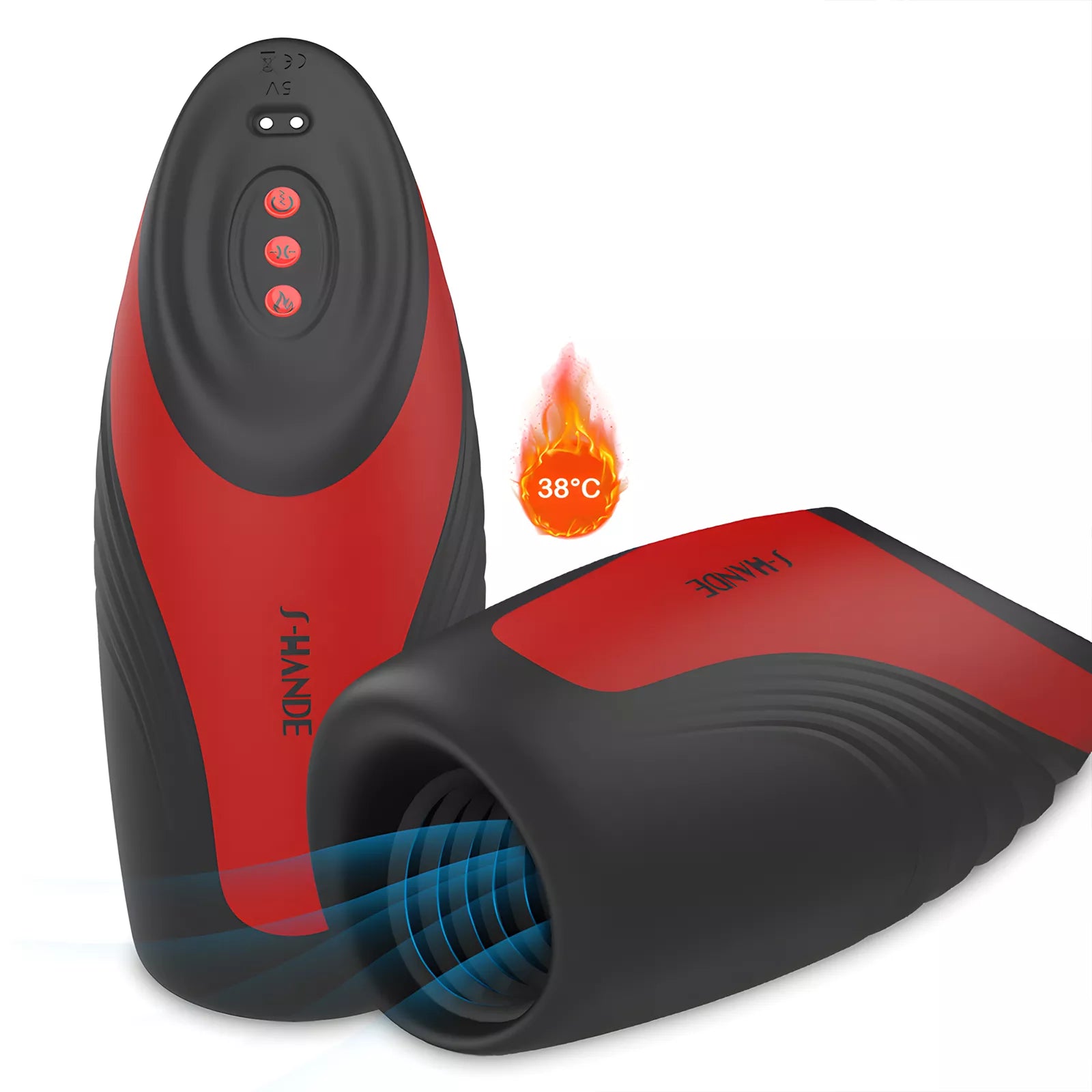 XUNAN Electric Heated Automatic Masturbation Cup for Men