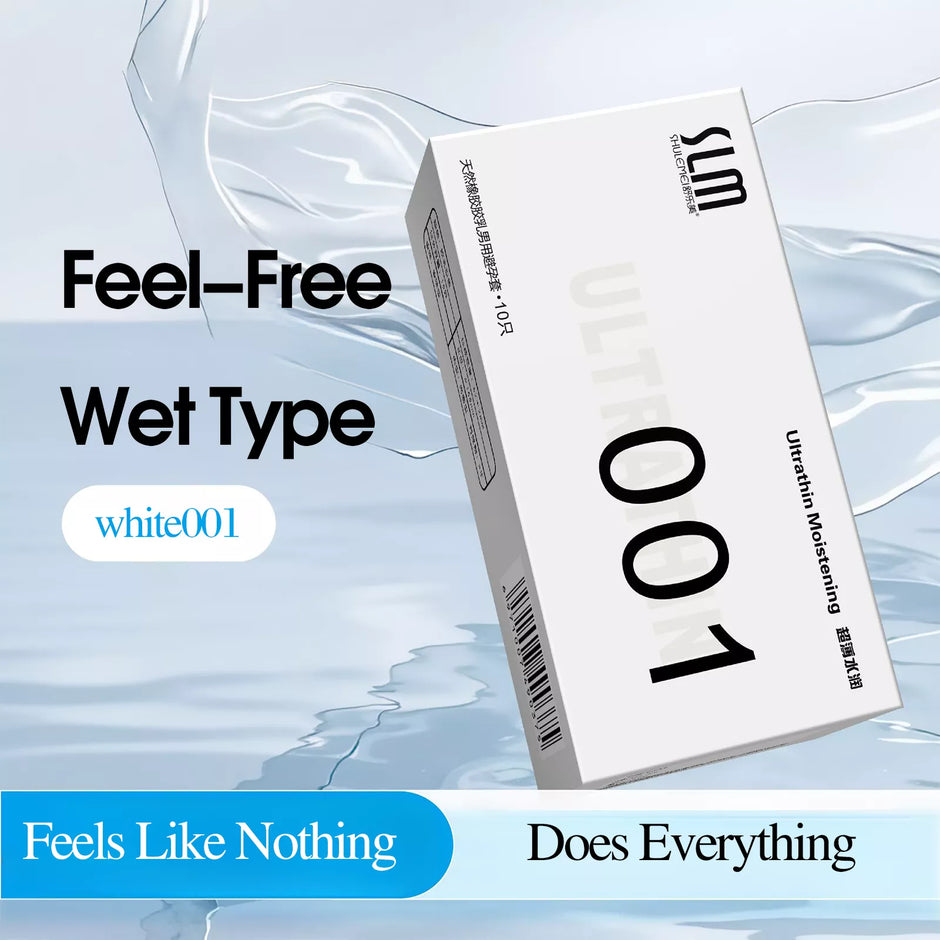 XUNAN Hyaluronic Acid 001 Zero Feel Ultra-Thin Condoms