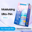 XUNAN Hyaluronic Acid 6-in-1 Textured Ultra-Thin Condoms 30-Pack