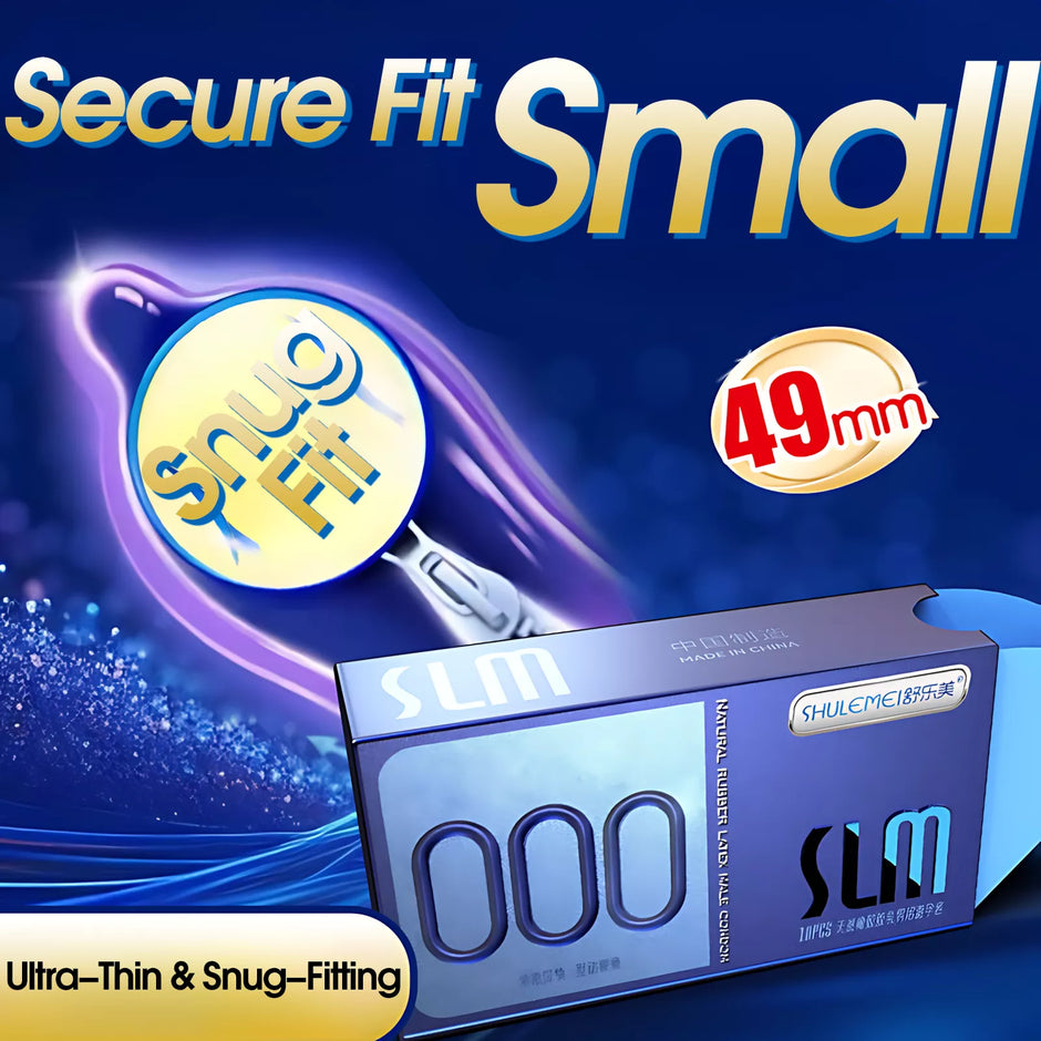 XUNAN Hyaluronic Acid 000 Small Size Invisible Ultra-Thin Condoms