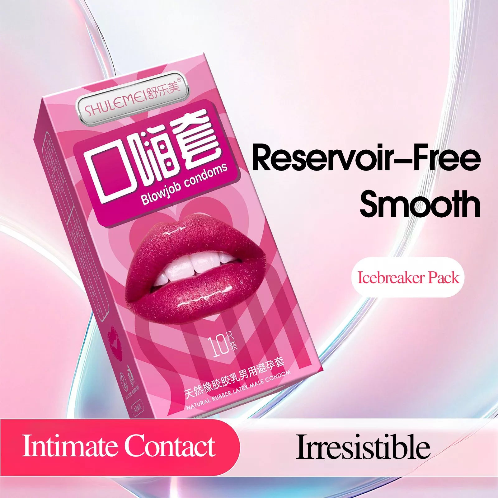 XUNAN Hyaluronic Acid Delay Spiked Textured Condoms