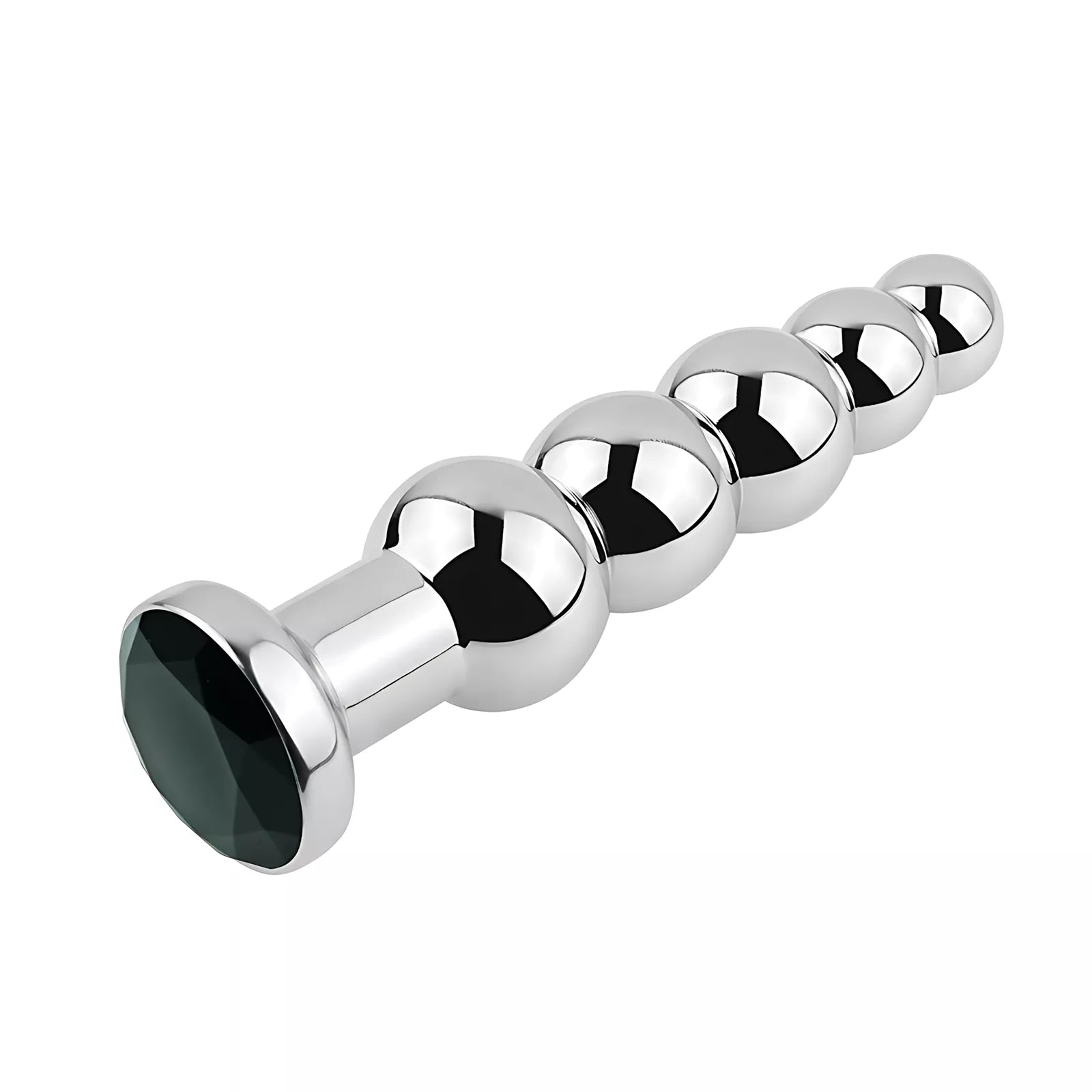 XUNAN Silver Stainless Steel Flower Anal Plug