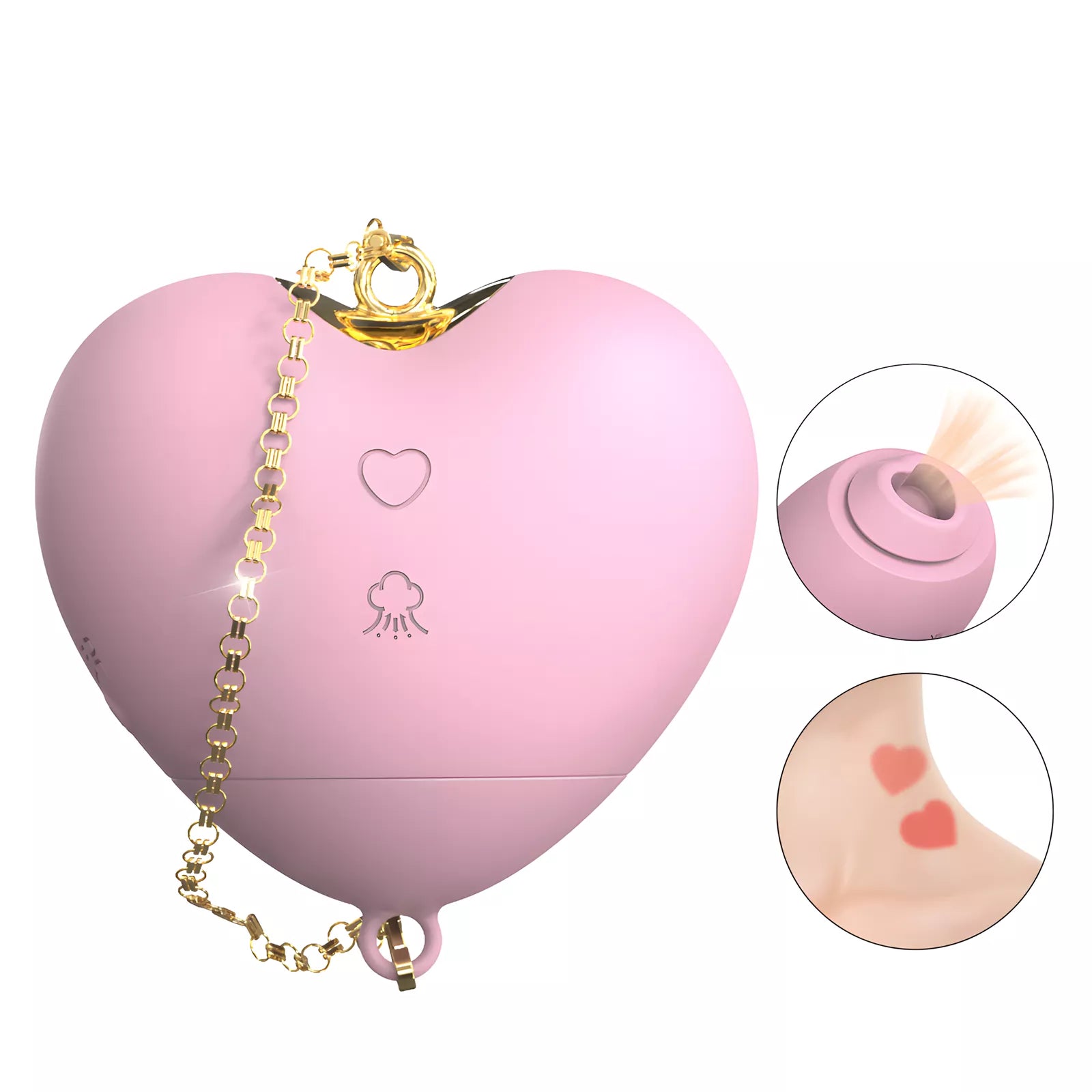 XUNAN Strawberry Sucking & Licking Vibrator for Women