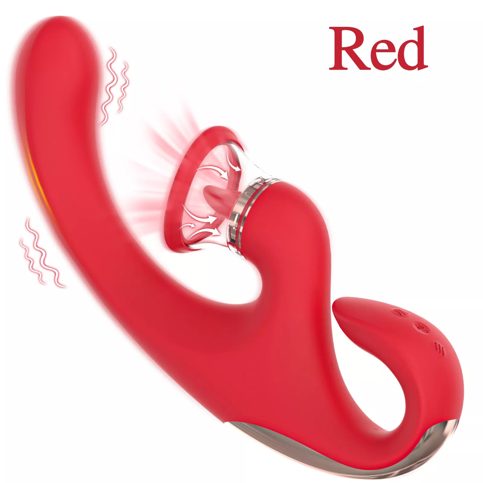XUNAN U-Shaped FOX Clitoral & G-Spot Vibrator