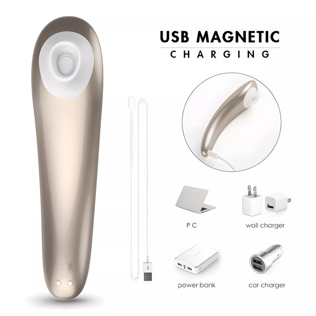 XUNAN Sonic Clitoral Sucking Vibrator with Multi-Frequency Modes