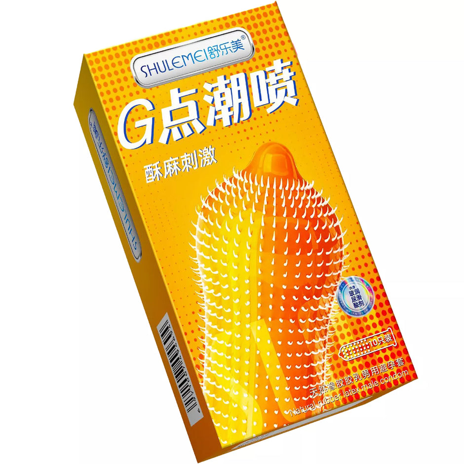 XUNAN G-Spot Intense Textured Condoms with Hyaluronic Acid