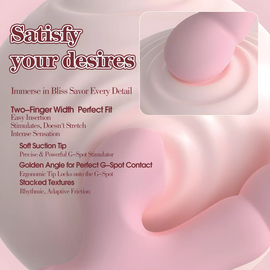 XUNAN Automatic Thrusting & Sucking Vibrator for Women