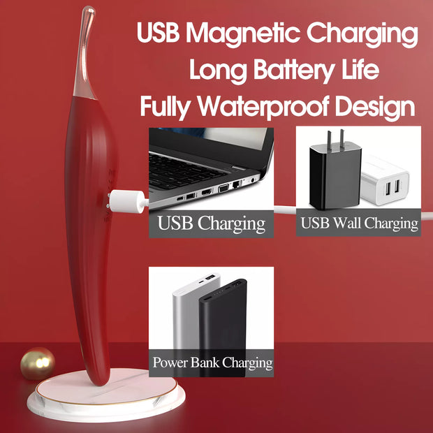 XUNAN G-Spot Waterproof Vibrator Pen for Women