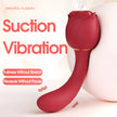 XUNAN Rose Sucking & Vibrating G-Spot Stimulator