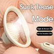 XUNAN Dual Cup Nipple Suction Vibrator for Couples