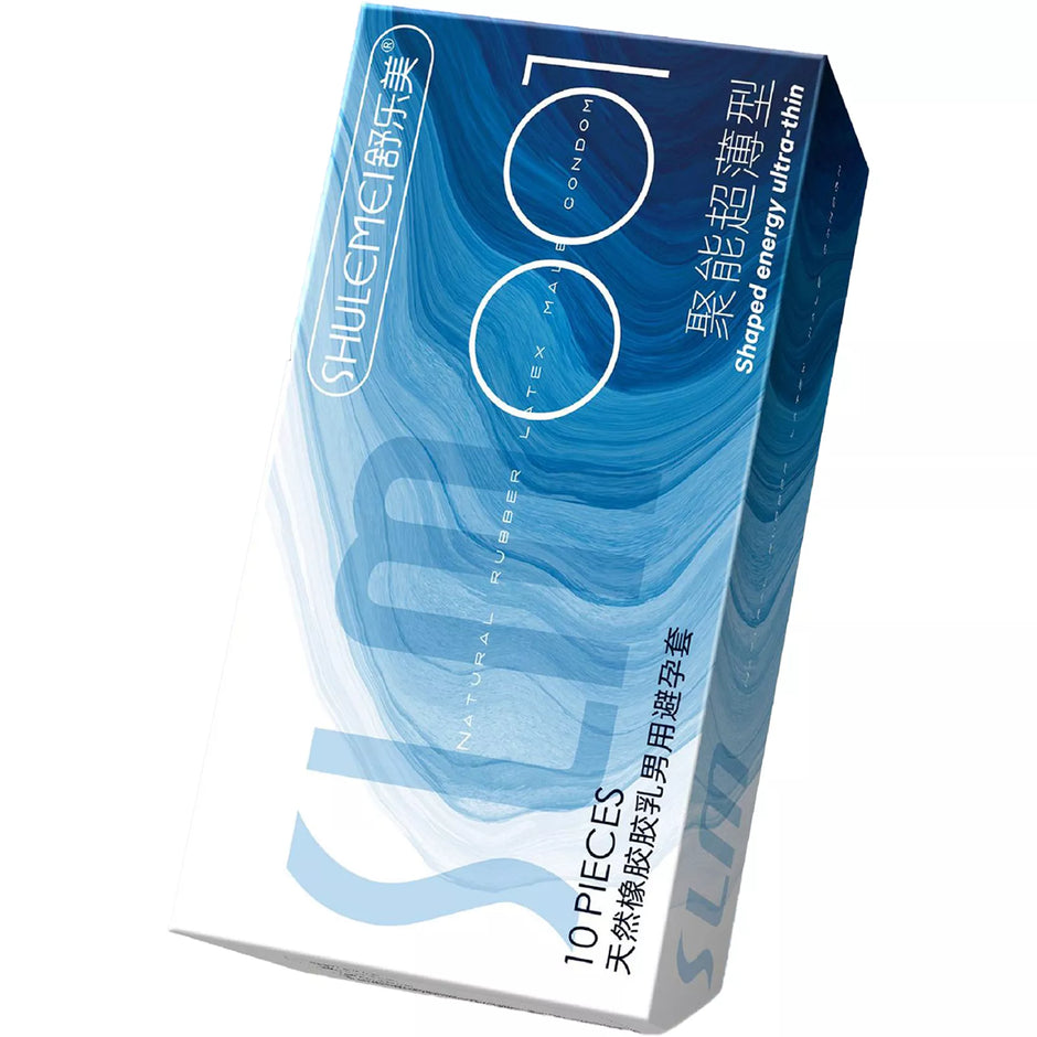 XUNAN Hyaluronic Acid Ultra-Thin Textured Condoms ShanShui Series