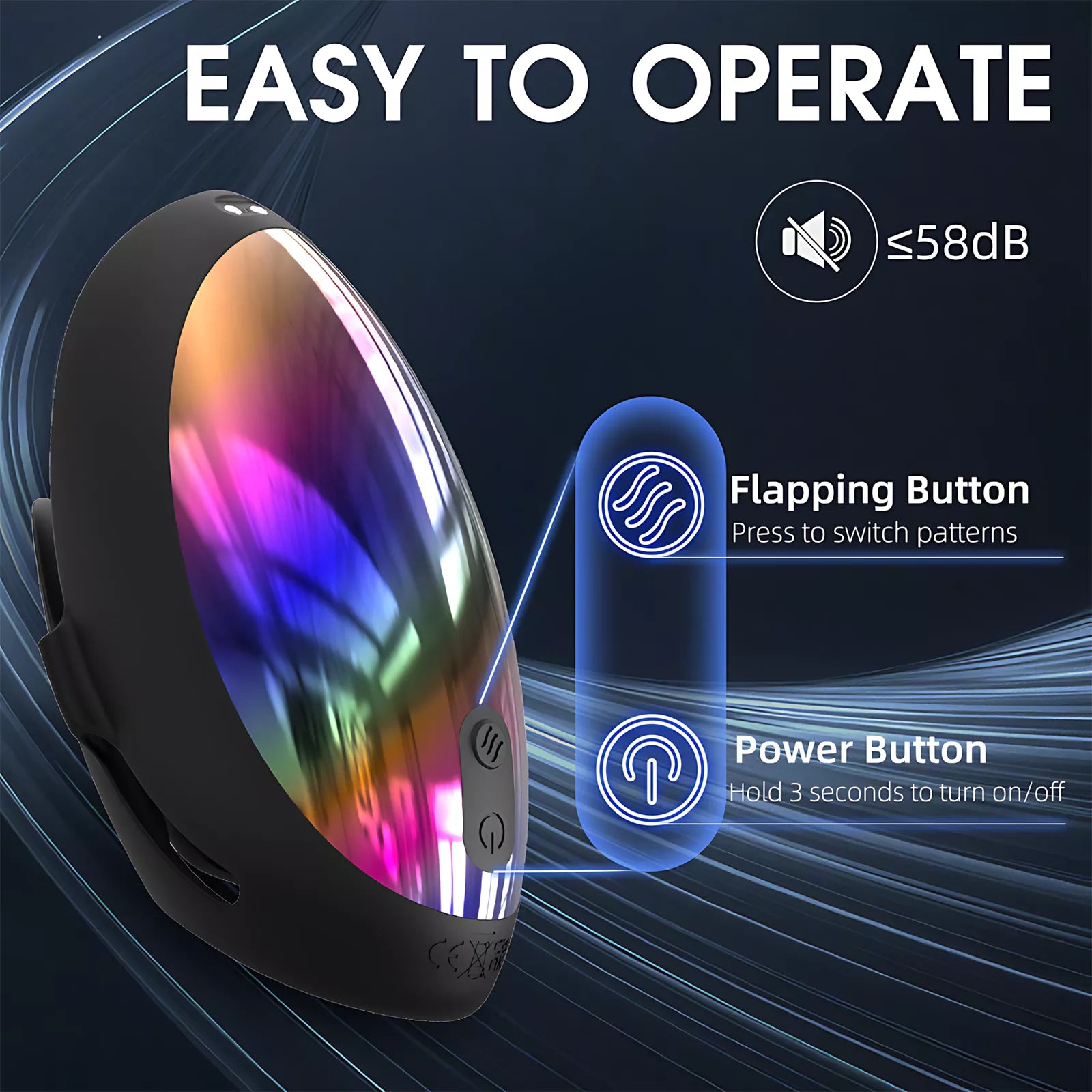 XUNAN Laser Male Penis Exerciser