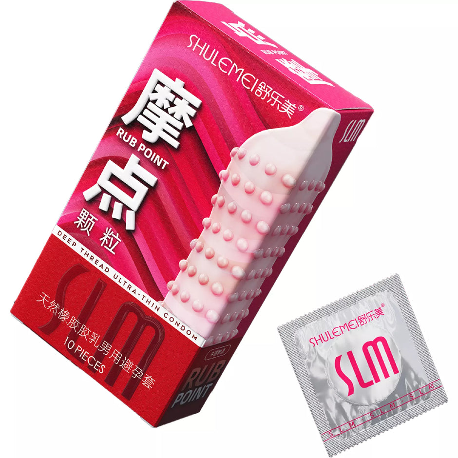 XUNAN Hyaluronic Acid Wave Series Ultra-Thin Textured Condoms