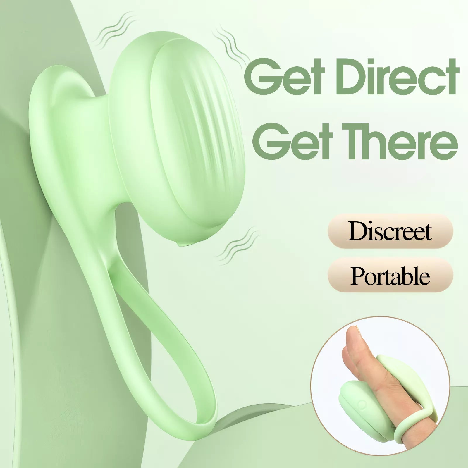 XUNAN Bean Vibrating Massage Egg for Couples