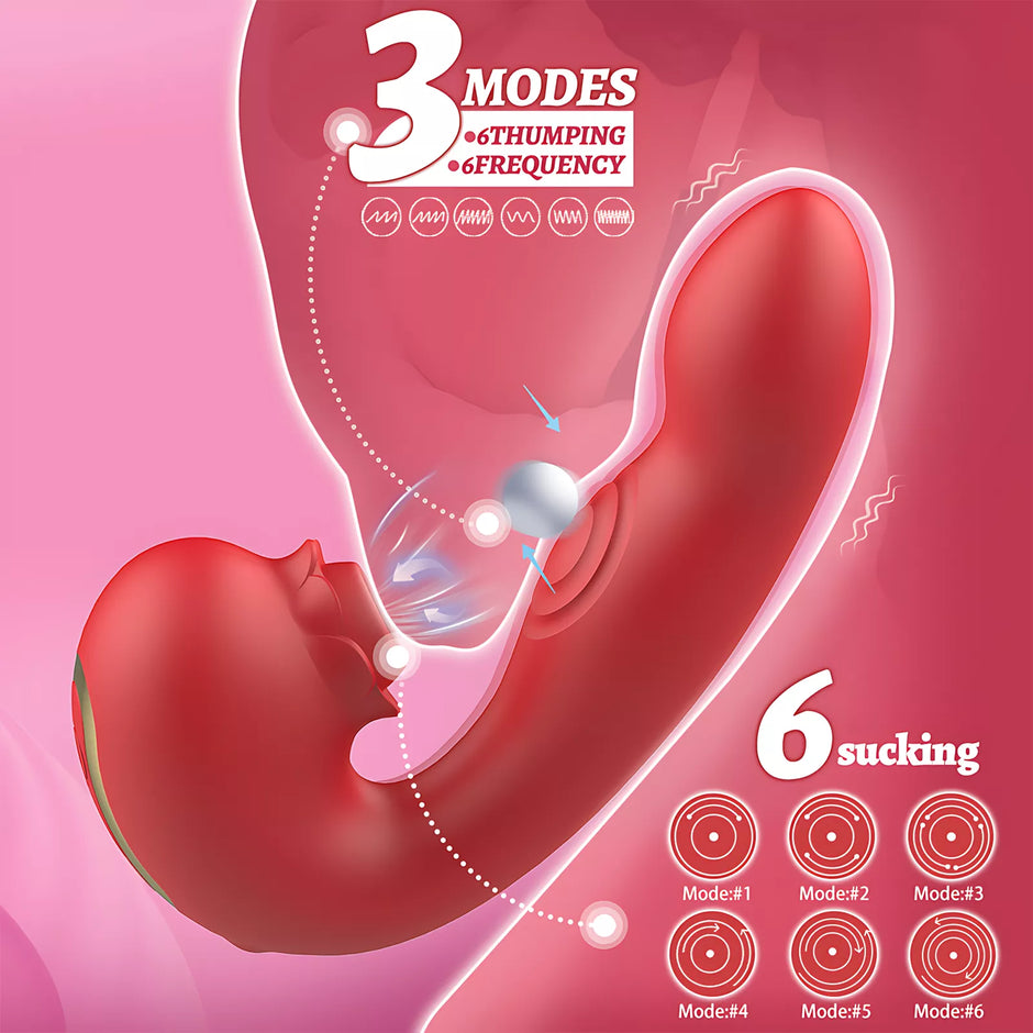 XUNAN Suck Vibrator Nipple Stimulator for Women