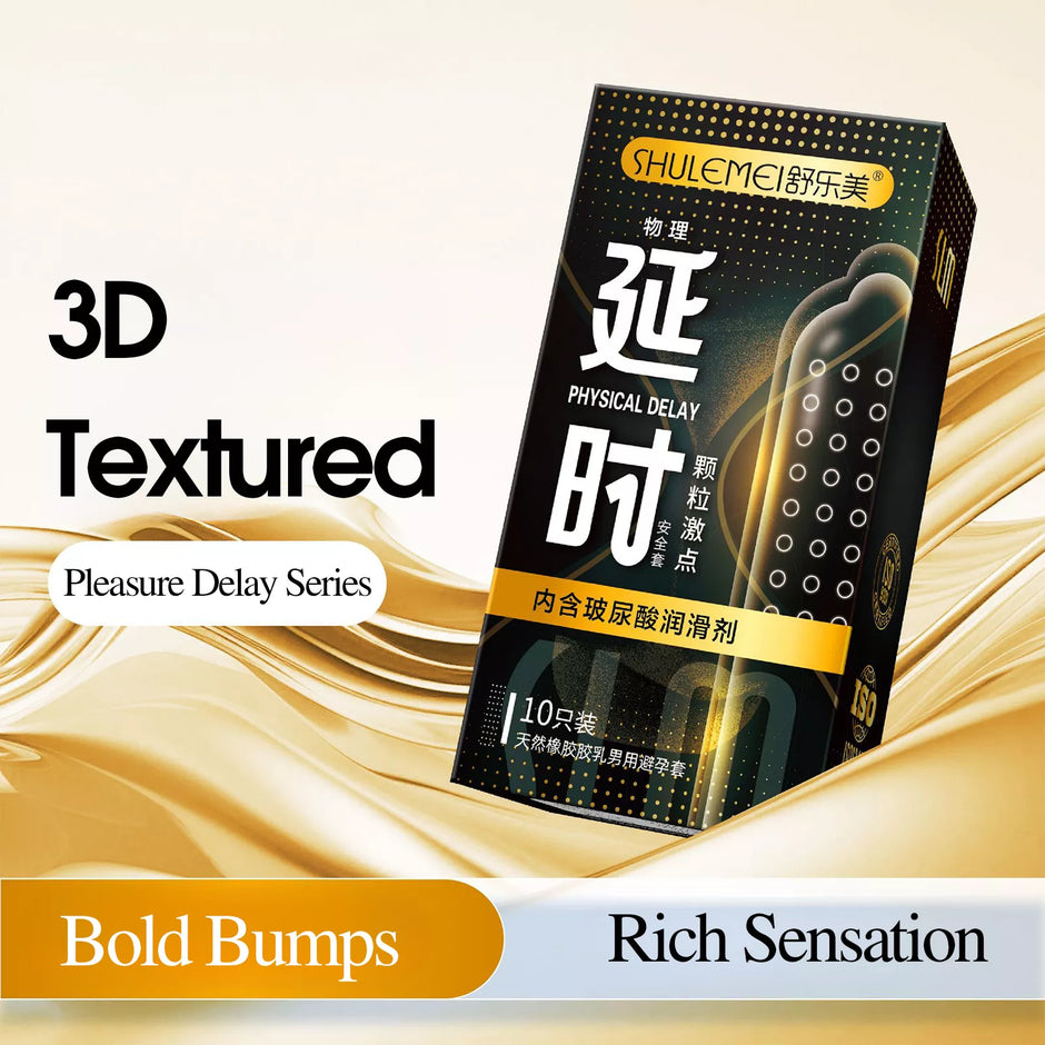 XUNAN Hyaluronic Acid Pleasure Delay Series Condoms