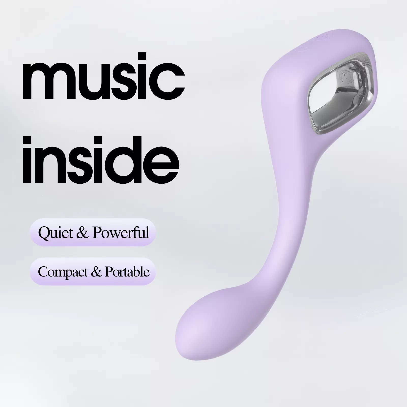 XUNAN Silent Powerful Vibrating Dildo for Women