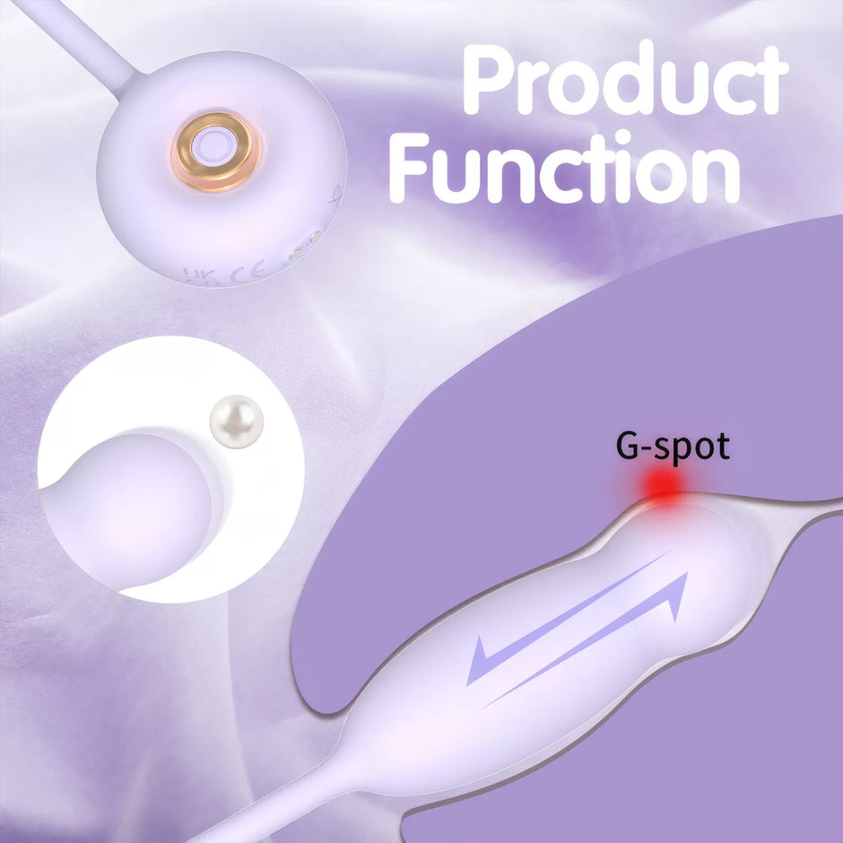 XUNAN Heating Thrusting Vibrator for Women