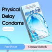 XUNAN Hyaluronic Acid Delay Textured Tight Fit Condoms