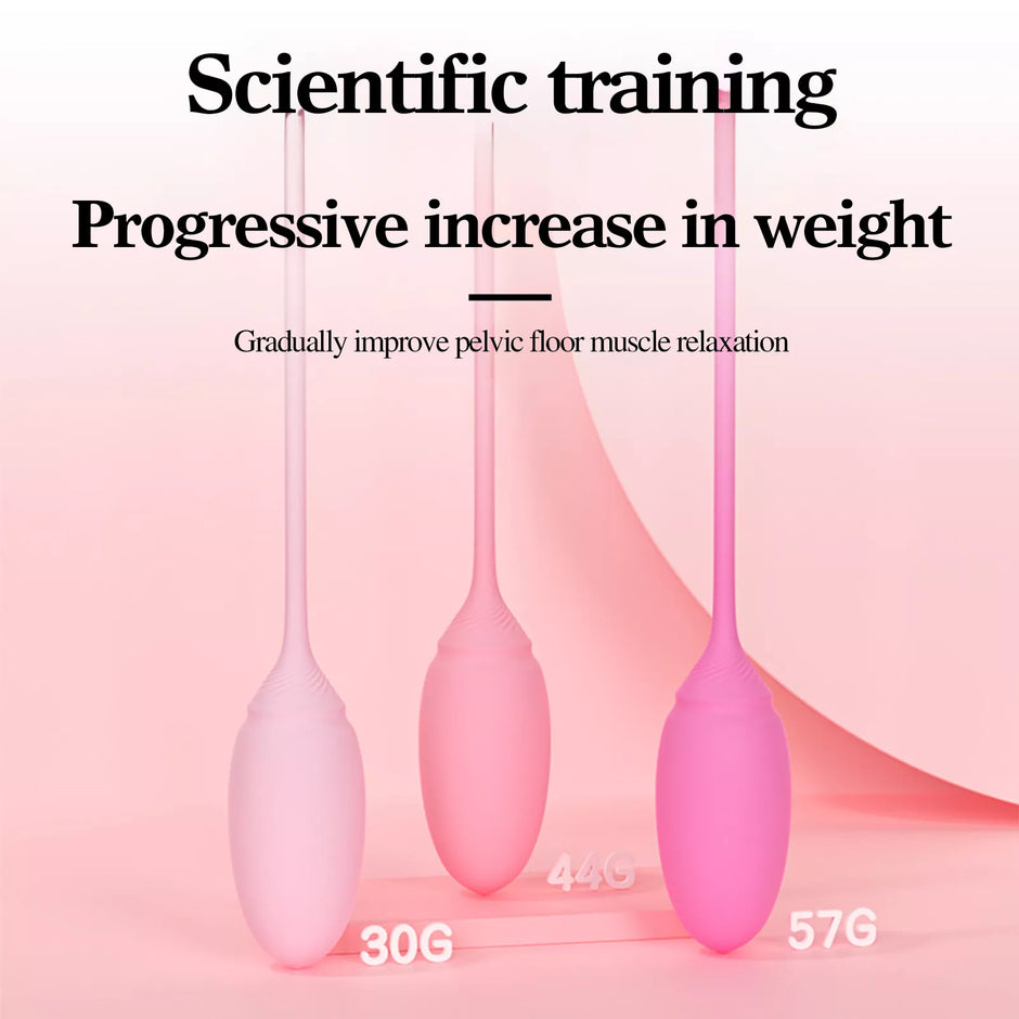 XUNAN Kegel Balls for Women – Silicone Vaginal Exercise Weights, Pelvic Floor Training Ben Wa Balls for Tightening & Recovery