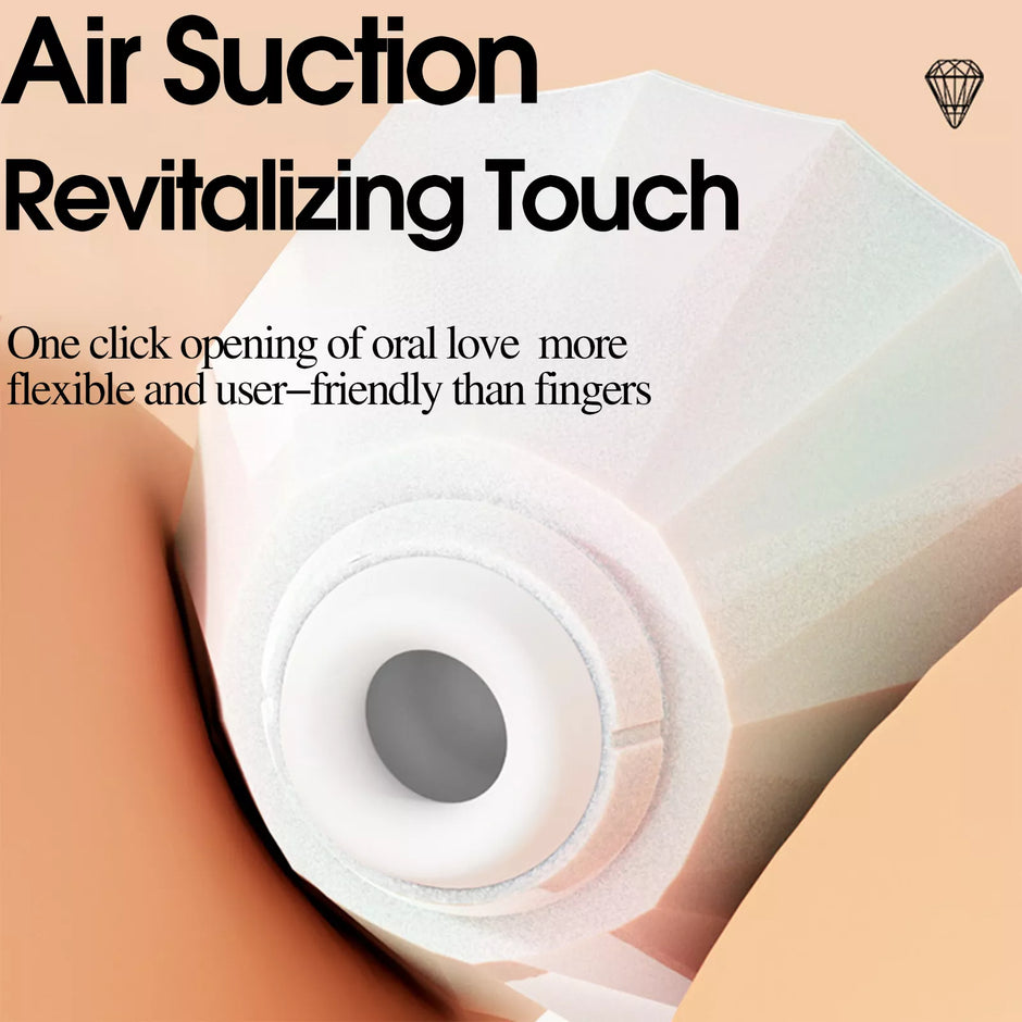 XUNAN 钻石吸盘女用振动器 - 奢华阴蒂刺激器，硅胶+ABS材质，变色龙涂层，优雅的礼品玩具