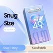 XUNAN Hyaluronic Acid Ultra-Thin Small Size Condoms 49mm