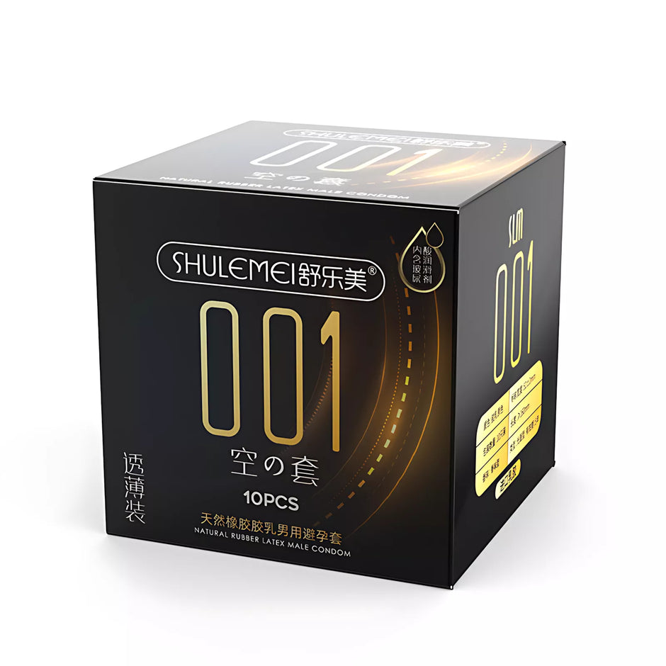 XUNAN Hyaluronic Acid 001 Textured Ultra-Thin Condoms